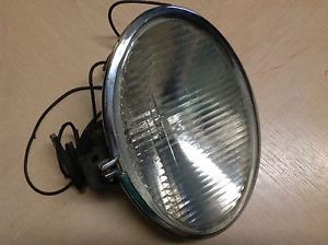 Vintage s&amp;m lamp oval-lite early old search or spot light auto truck