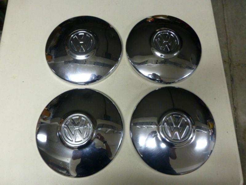 Vintage volkwagon vw 10" wheel cover hub caps set of 4 for bus/beetle bug