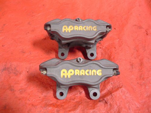 Pair AP Racing forged dynalite style 4 piston brake caliper Wilwood late model, US $259.99, image 1
