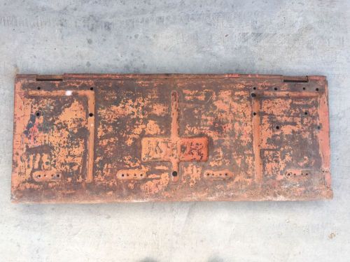Vintage 1940&#039;s 1950&#039;s willys jeep tailgate  bench wall art