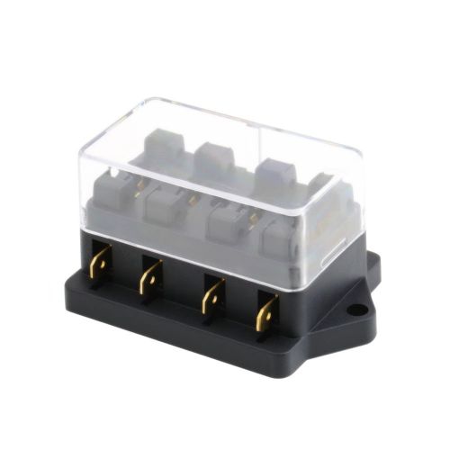 4 way circuit automotive middle-sized blade standard fuse box block holder f5