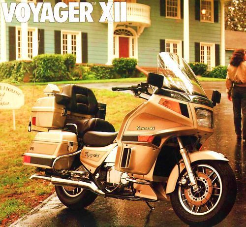 1988 kawasaki voyager xii motorcycle brochure -voyager xii zg1200b2-voyager
