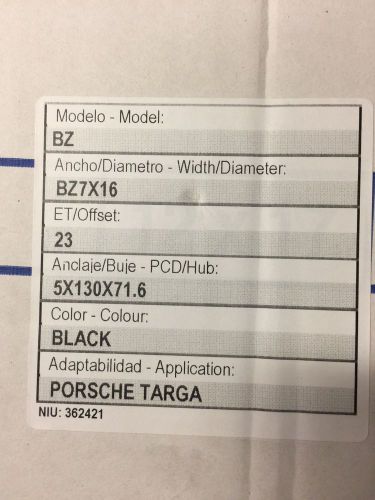 New braidusa fuch style 911 wheels &amp; new bridgestone potenza tires