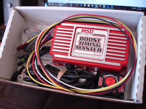 New in box--------msd 8762 boost timing master for use with msd ignition control