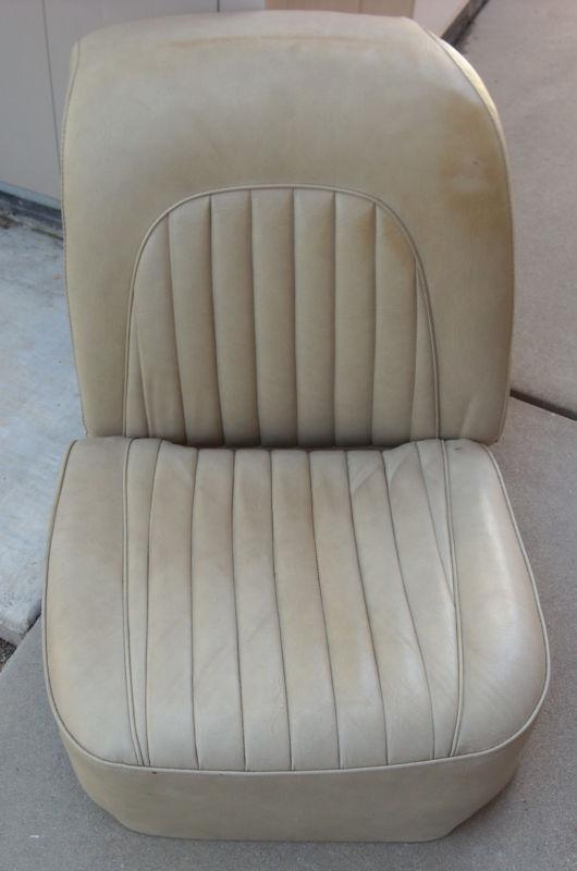 Very nice used seat cushion set, l/h pair w/original tags for 1956-1960 corvette