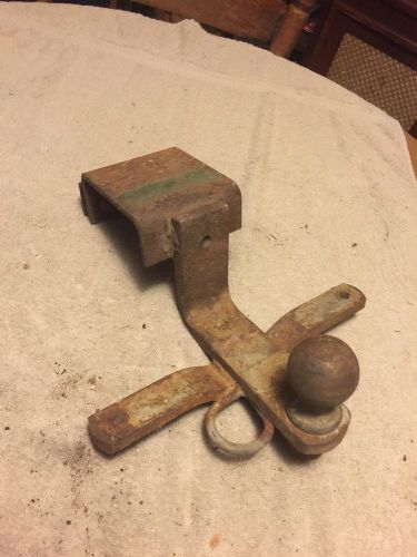 Vtg automotive trailer hitch ball bracket drawtite truck ford towing hauling