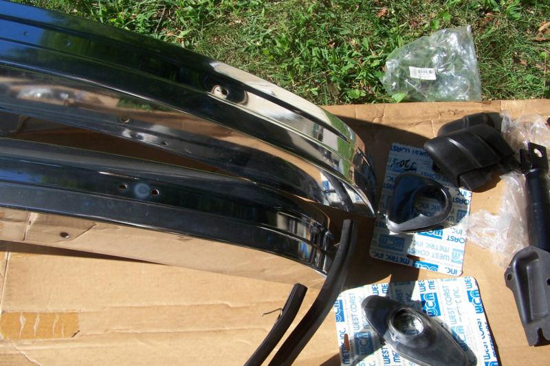 OEM Bumpers Front & Rear 1974-1979 Beetle Super Bug + impacts and new parts, US $599.00, image 7