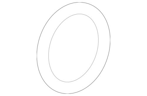 Front wheel bearing seal o ring - gm genuine parts 15017464