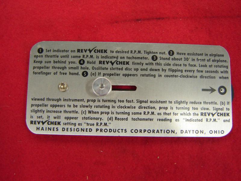 MCCAULEY REV-CHEK NEW MINT NO DING OR DENTS, US $10.00, image 2