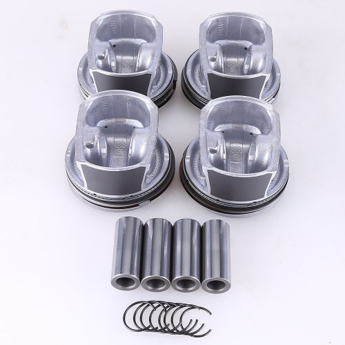 4pcs piston &amp; ring set for mini r55-r61 n14 turbo cooper countryman 2006 - 2016