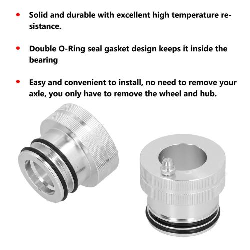 2pcs front rear wheel bearing greaser tools 40mm 35mm replacement for polaris