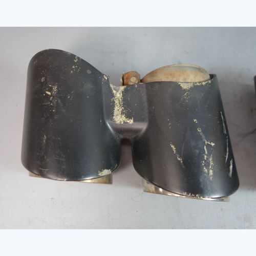 2011-2012 Porsche 997 911 GTS Factory Quad Exhaust Tip Pair Black OEM, US $490.00, image 5