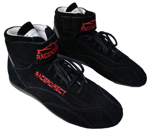 NHRA SFI 3.3/5 RACE SHOES MID TOP RACING SHOES SUEDE BLACK SIZE MENS 12, US $64.99, image 7