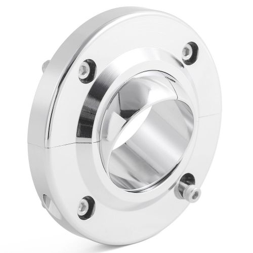 Cnc chrome billet 2" 2inch swivel ball floor mount base steering column