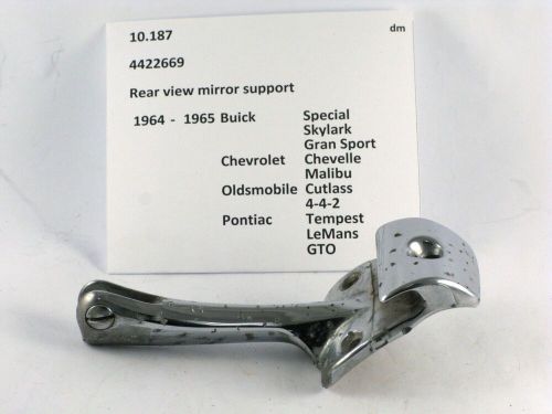 1964-1965 skylark malibu cutlass lemans convertible mirror support 4422669