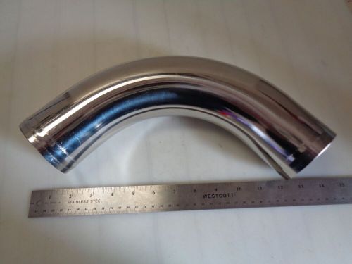 STAINLESS MARINE 3″ DIA Polished Long Radius 90° Elbow 03-4127000-00 BOAT, US $99.99, image 2