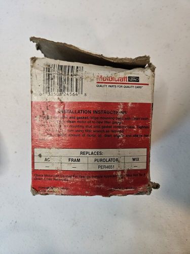 NEW Ford Motorcraft FL-820 F1AZ-6731A Oil Filter USA Made NOS, US $4.00, image 4