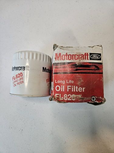 NEW Ford Motorcraft FL-820 F1AZ-6731A Oil Filter USA Made NOS, US $4.00, image 6
