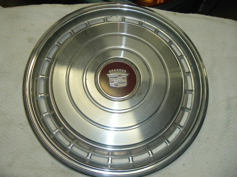 Cadillac hubcap