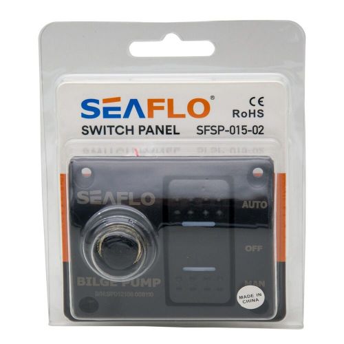 SEAFLO 3-Way Bilge Pump Panel Switch MAN-OFF-AUTO Rocker Switch 12V/24V 15A, US $19.98, image 3