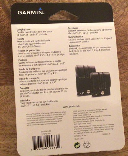 10 X Sat nav Garmin Leather Carrying Case NUVI GPS 3.5" & 4.3" Boot Sale, US $, image 3