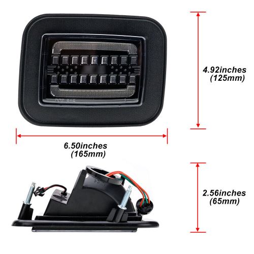 For 03-09 Hummer H2 05-09 H2 SUT LED Front Corner Turn Signal Light Parking Lamp, US $88.88, image 4