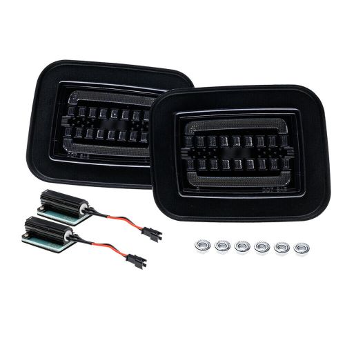 For 03-09 Hummer H2 05-09 H2 SUT LED Front Corner Turn Signal Light Parking Lamp, US $88.88, image 5