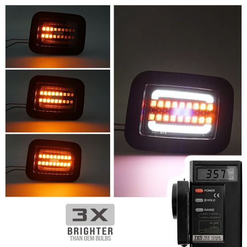 For 03-09 Hummer H2 05-09 H2 SUT LED Front Corner Turn Signal Light Parking Lamp, US $88.88, image 13