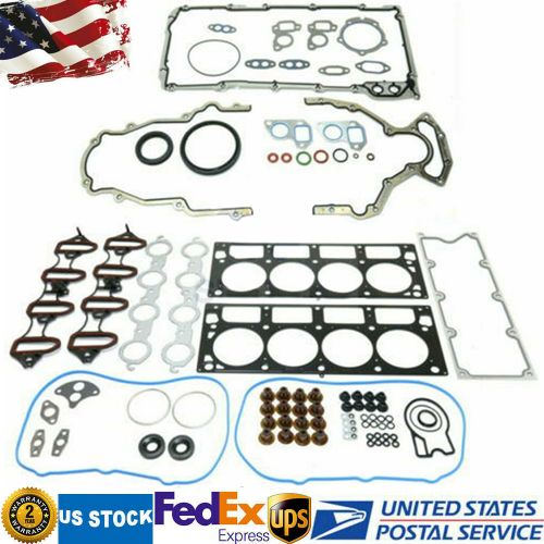 Engine Gasket Set for Chevrolet Silverado 1500 2500 2001-2003 /Cadillac Escalade, US $73.42, image 6
