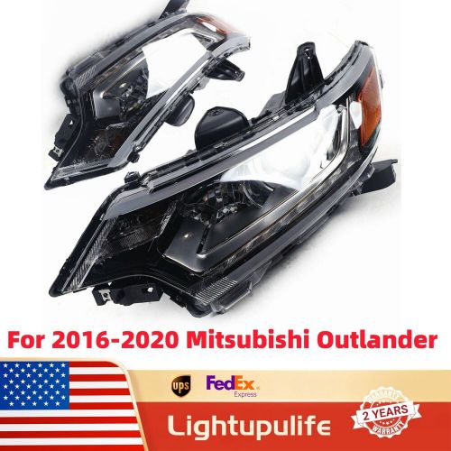 Headlight Halogen w/LED DRL Right & Left For 2016 2017-2020 Mitsubishi Outlander, US $269.18, image 10