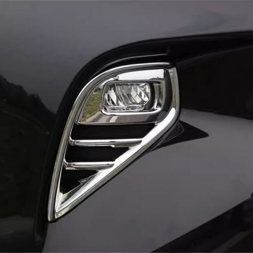For Toyota Highlander 2020-2024 Chrome Silver ABS Front Fog Light Lamp Trim 2PCS, US $45.64, image 3