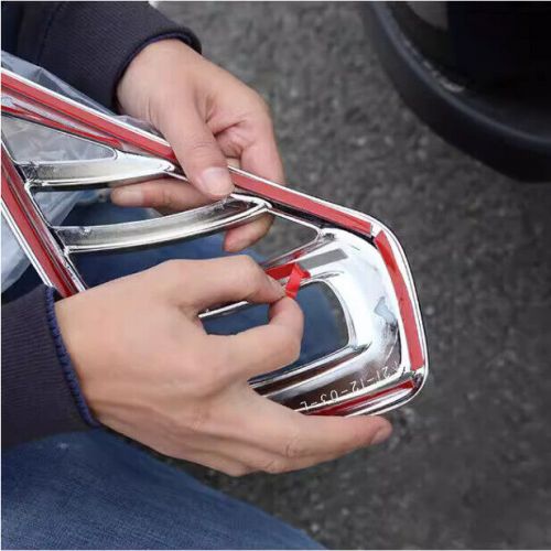 For Toyota Highlander 2020-2024 Chrome Silver ABS Front Fog Light Lamp Trim 2PCS, US $45.64, image 5