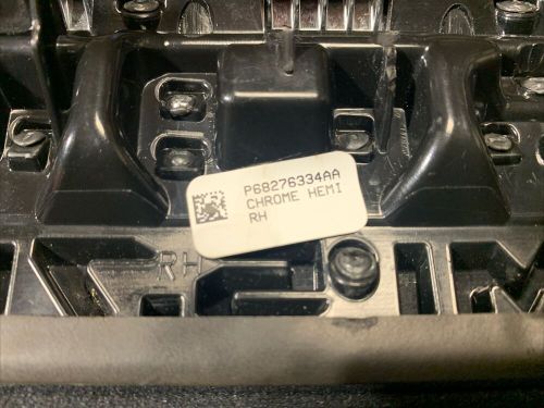 2019 2020 2021 2022 RAM 1500 HEMI 5.7L RIGHT SIDE HOOD CHROME EMBLEM 68276334AA, US $29.99, image 2