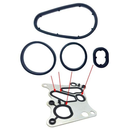 Seal Kit Oil Cooler Module Replacement 2711801010 Black Car Accessories, C $10.21, image 5