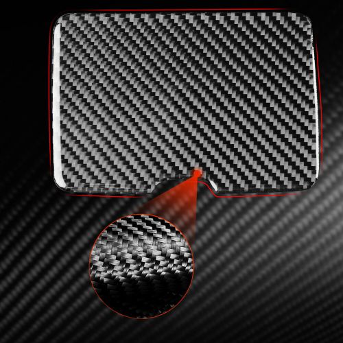 Real Carbon Fiber Driver Storage Box Trim for Mitsubishi Outlander 2014-2016, US $14.88, image 3