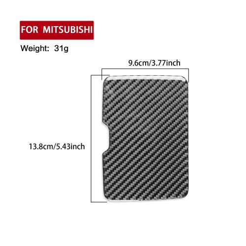 Real Carbon Fiber Driver Storage Box Trim for Mitsubishi Outlander 2014-2016, US $14.88, image 4