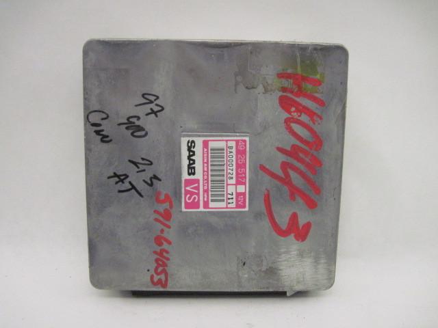 TRANSMISSION COMPUTER SAAB 900 1997 1998 NON TURBO 49 25 517 BA000728 711, US $59.99, image 3