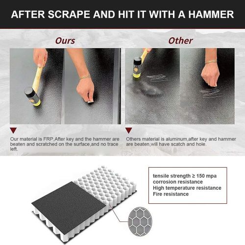 For 2014-2018 silverado/sierra 1500 2500hd3500hd 5.8ft hard 4-fold tonneau cover