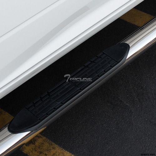 Topline For 2007-2017 Tundra Regular Cab 4" Oval Side Step Nerf Bars - Stainless, US $128.00, image 5