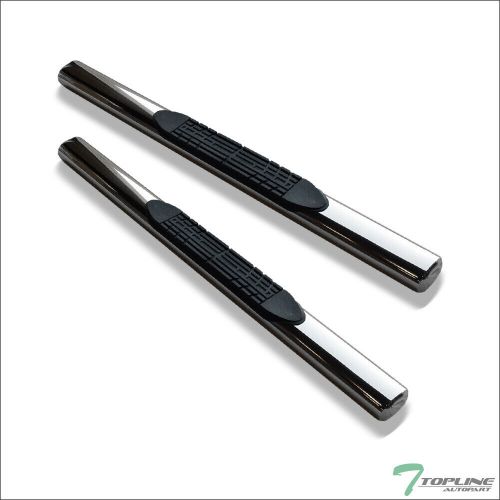 Topline For 2007-2017 Tundra Regular Cab 4" Oval Side Step Nerf Bars - Stainless, US $128.00, image 8