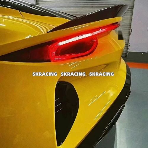 Real Carbon Fiber Rear Trunk Lid Spoiler Wing 3PCS Fits 2023-2025 Lotus Emira, US $465.00, image 5