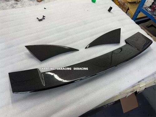 Real Carbon Fiber Rear Trunk Lid Spoiler Wing 3PCS Fits 2023-2025 Lotus Emira, US $465.00, image 8