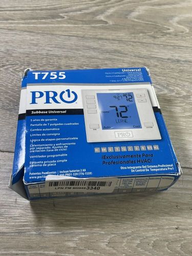 Pro 1 Universal Subbase Thermostat T755 New In Box, US $34.99, image 3