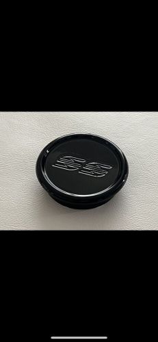 1994-1996 chevy caprice impala ss billet aluminum resonator tube plug black w/ss