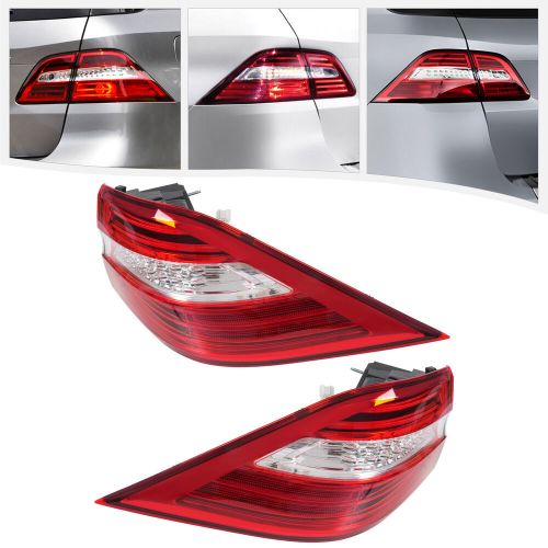 Pair LED Tail Light For Benz W166 ML350 2012-2015 Left+Right Side Tail Light L+R, US $289.41, image 14