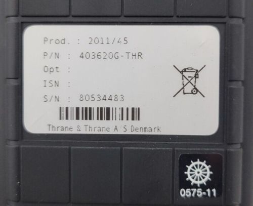 Sailor Thrane & Thrane S-403620G-THR Handset THR / Fleet - NEW!, US $229.99, image 9