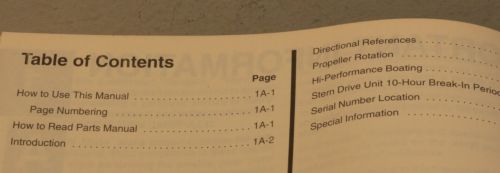 1992 MerCruiser Service Manual # 20 Blackhawk Stern Drive Unit 90-823228 792, US $22.97, image 3