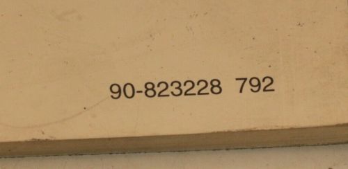 1992 MerCruiser Service Manual # 20 Blackhawk Stern Drive Unit 90-823228 792, US $22.97, image 7