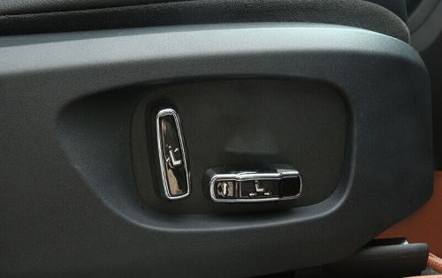 For Jaguar XE 2020-2021 Glossy Black Seat Adjust Handle Button Cover Trim 4PCS, US $57.33, image 3
