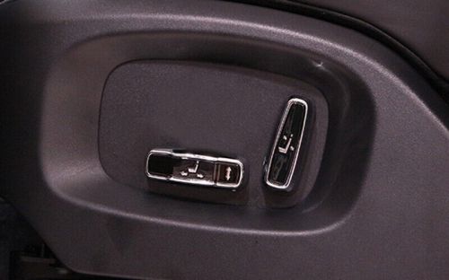 For Jaguar XE 2020-2021 Glossy Black Seat Adjust Handle Button Cover Trim 4PCS, US $57.33, image 5